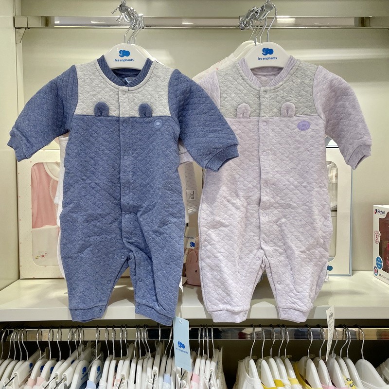 新生儿宝宝夹丝保暖内衣丽婴房