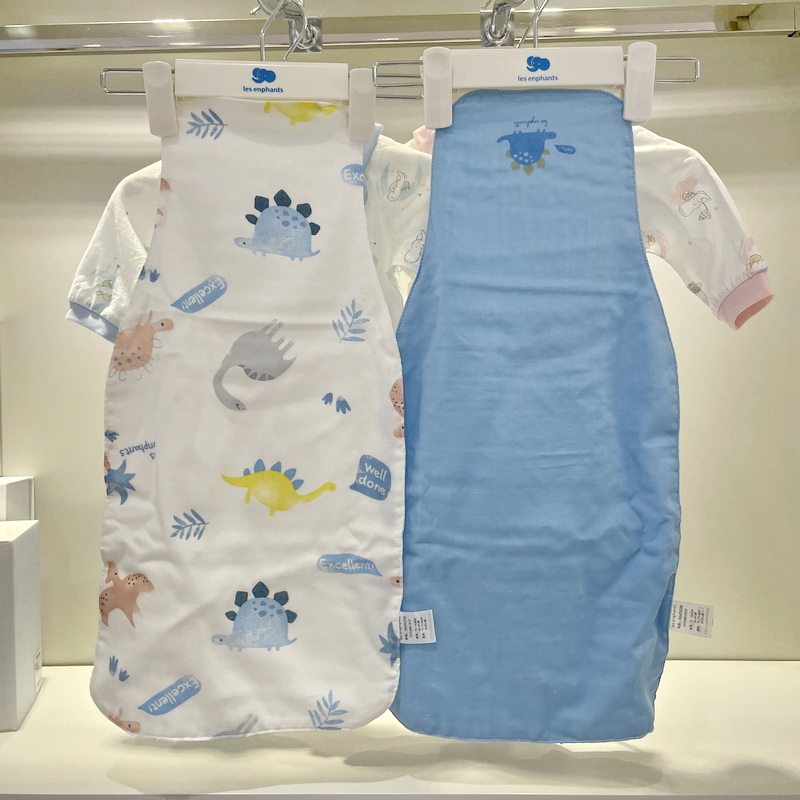 丽婴房童装正品新款婴幼儿童宝宝竹棉吸汗巾2条装50*25透气垫背巾