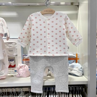 拉比正品春秋冬女童不倒绒保暖内衣套装婴儿加绒保暖家居服卫衣