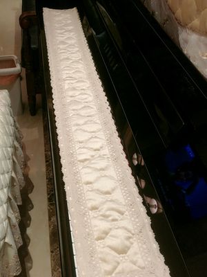 钢琴键盘布防尘键盘尼键盘披电钢琴键盘盖布琴键罩通用加厚绒布