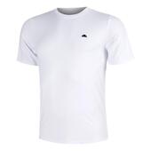 轻薄 运动T恤透气吸湿速干舒适白色圆领短袖 代购 ELLESSE男士