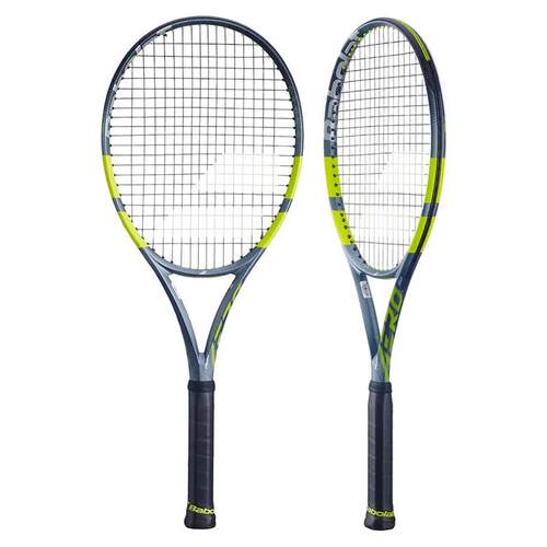 海外代购BABOLAT/百保力网球拍强力击球减震舒适轻量黄灰配色