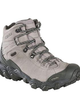 代购Oboz女登山鞋防水徒步鞋Bridger BDRY舒适户外鞋户外旅行徒