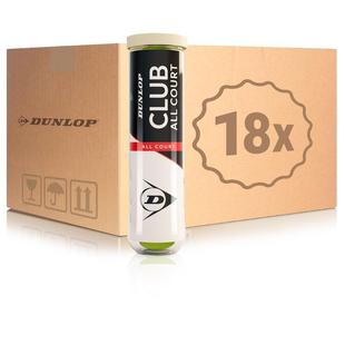 代购Dunlop邓禄普网球全场地适用稳定性能高弹性耐磨损18x