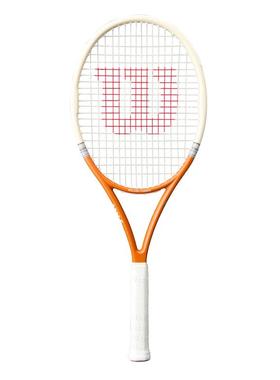 代购Wilson威尔胜网球拍高容错轻量稳定控制橙色白色未穿线网球