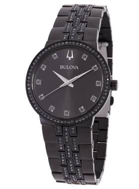 海外代购BULOVA/宝路华男士手表欧美腕表生活防水精准计时不锈钢