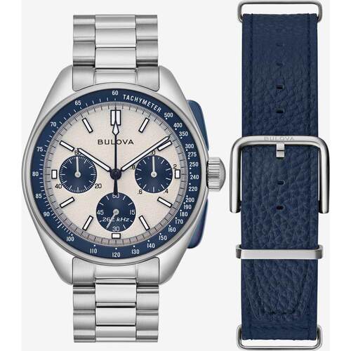 海外代购BULOVA/宝路华男士欧美腕表计时码表测速计钢带皮带