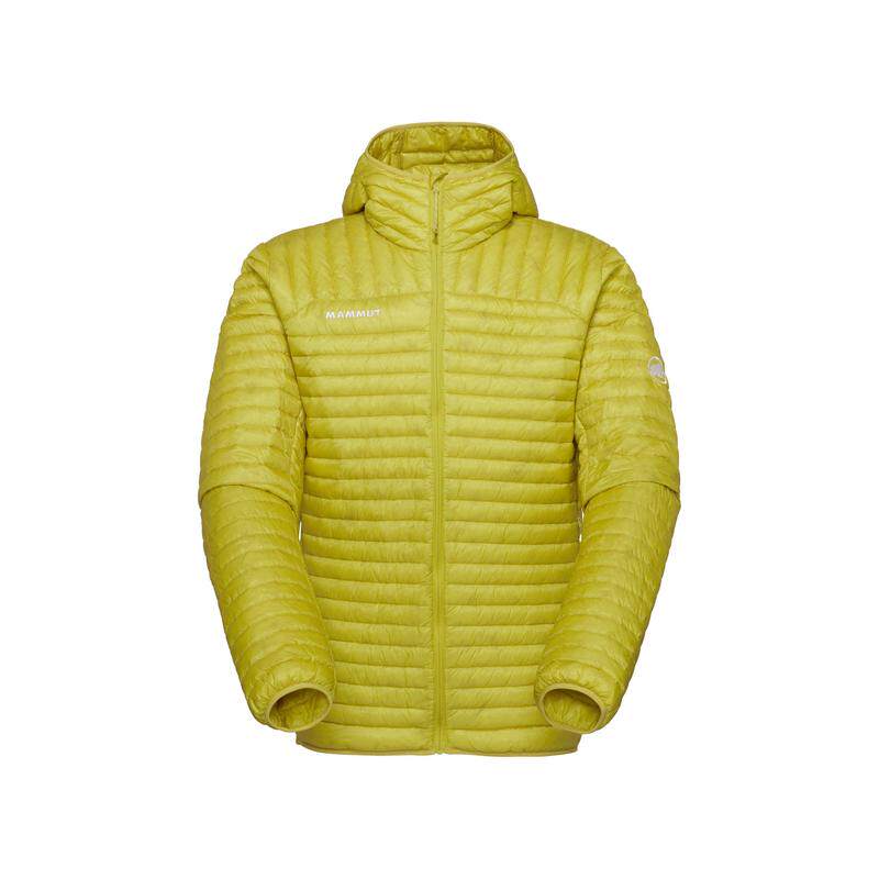 代购Mammut男士羽绒服轻量防风保暖保暖外套连帽长袖户外夹克