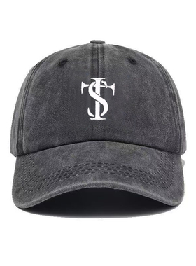 STK SmallTownKid 潮牌美式棒球帽复古洋气男女遮阳水洗做旧帽