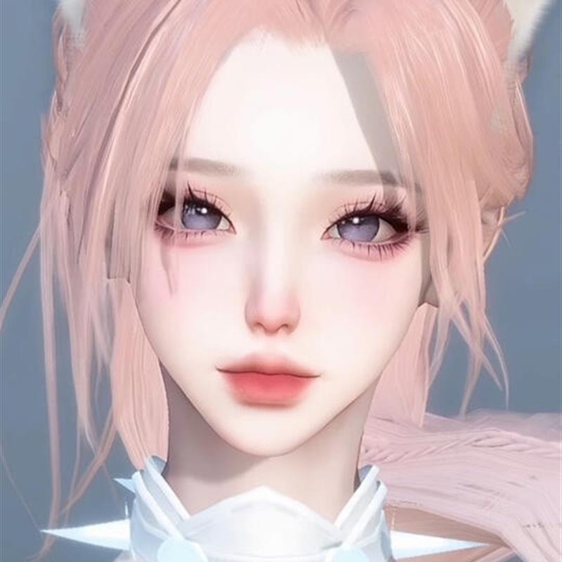 春樱纪 口吃猫 逆水寒手游捏脸 铁衣素问九灵神相龙吟血河女通用