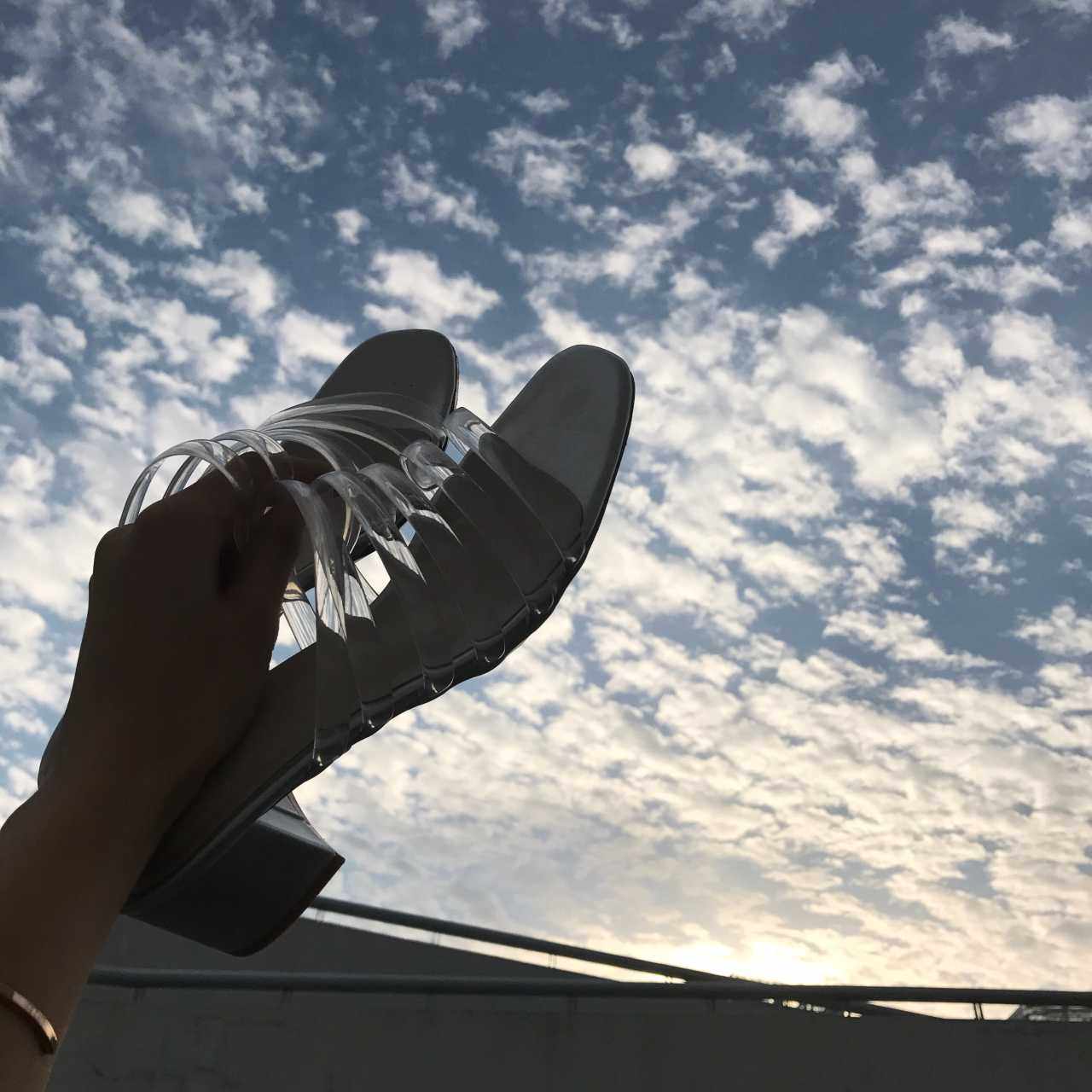 Sandales femme OTHER   en fibre superfine - Ref 2666521 Image 3