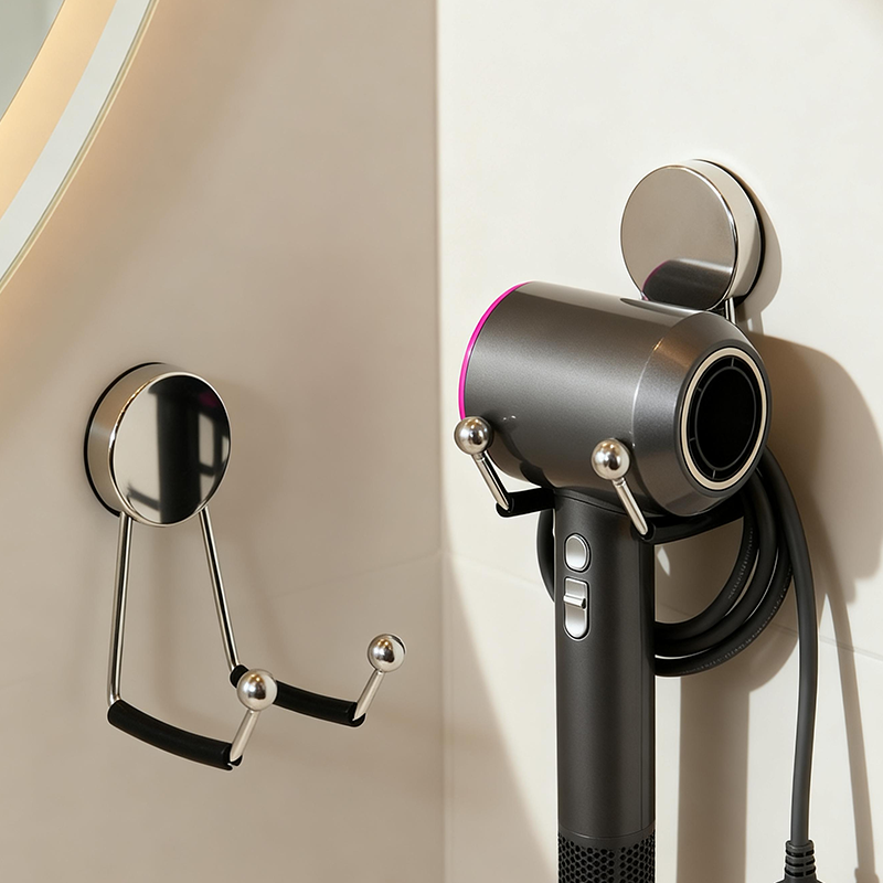 吸盘吹风机支架不锈钢卫生间浴室免打孔吹风筒挂架电吹风置物架子,家庭/个人清洁工具,吹风机置物架,淘宝优惠券,粉丝福利购,淘宝优惠卷
