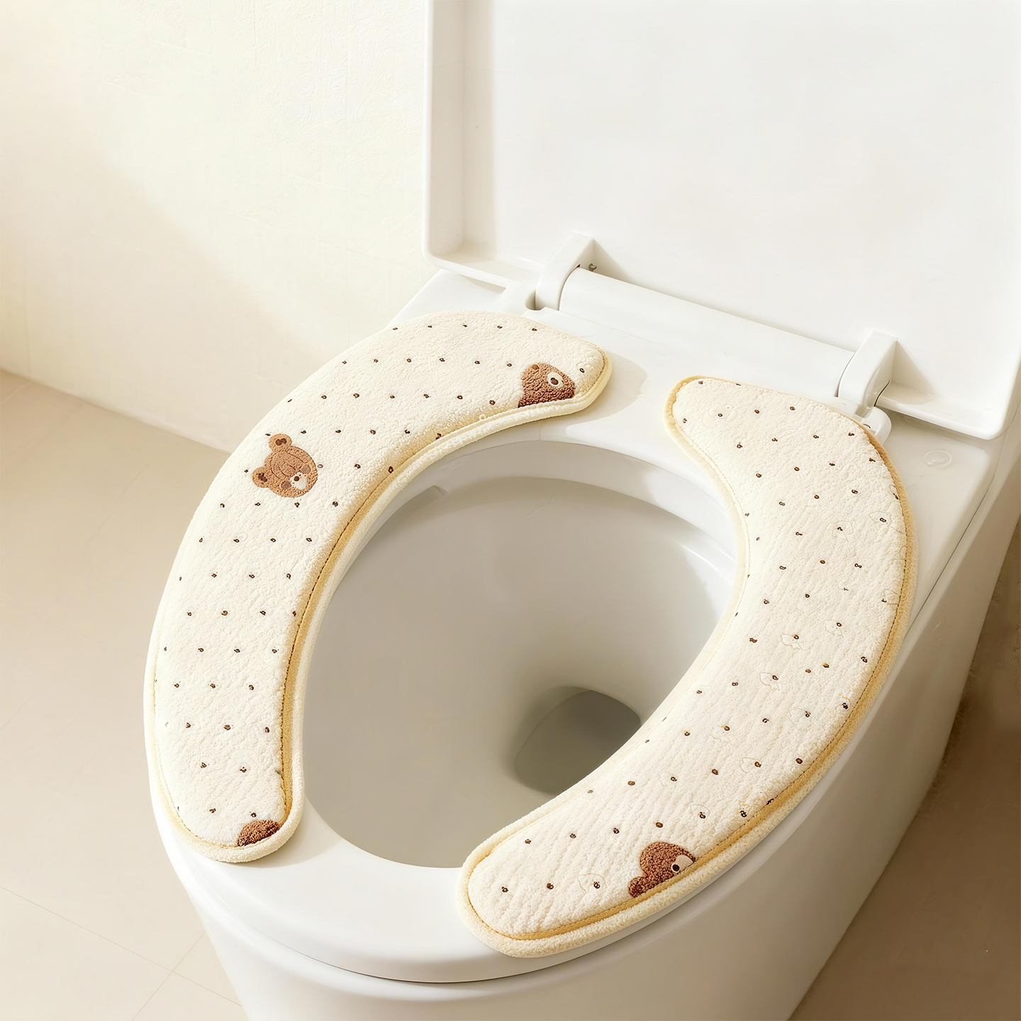 马桶垫2025新款冬季通用卫生间厕所加厚抑菌粘贴式垫片马桶坐垫子