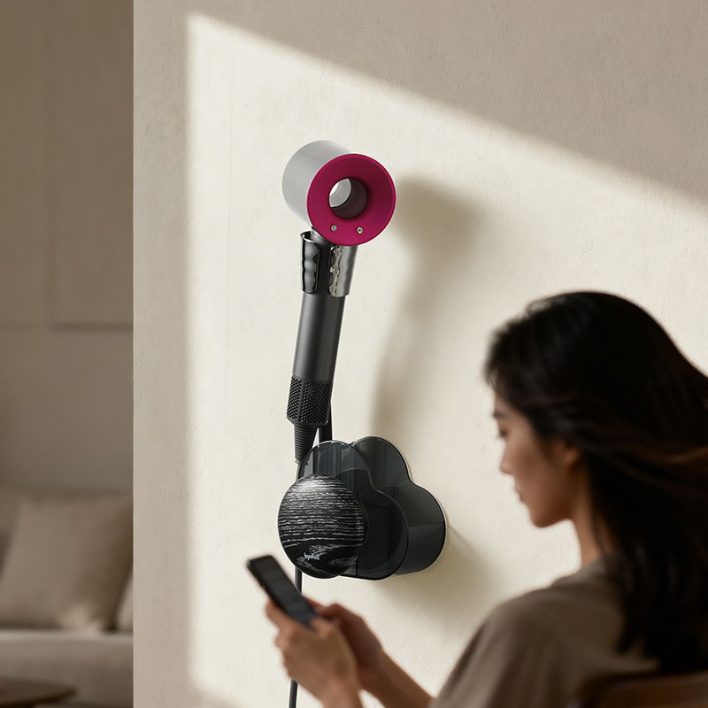 懒人吹风机支架置物架