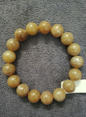 新疆天然和田玉转运祝福送礼手串