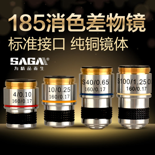 SAGA萨伽生物显微镜185物镜