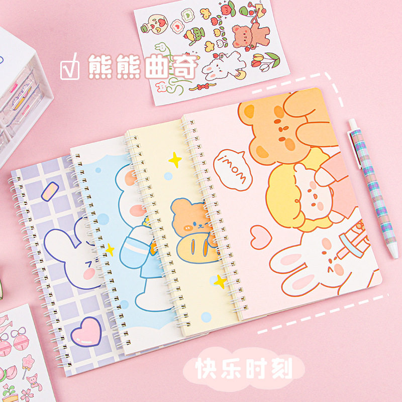 笔记本本子a5高颜值精致高级小学生专用办公用漂亮ins风小清新本