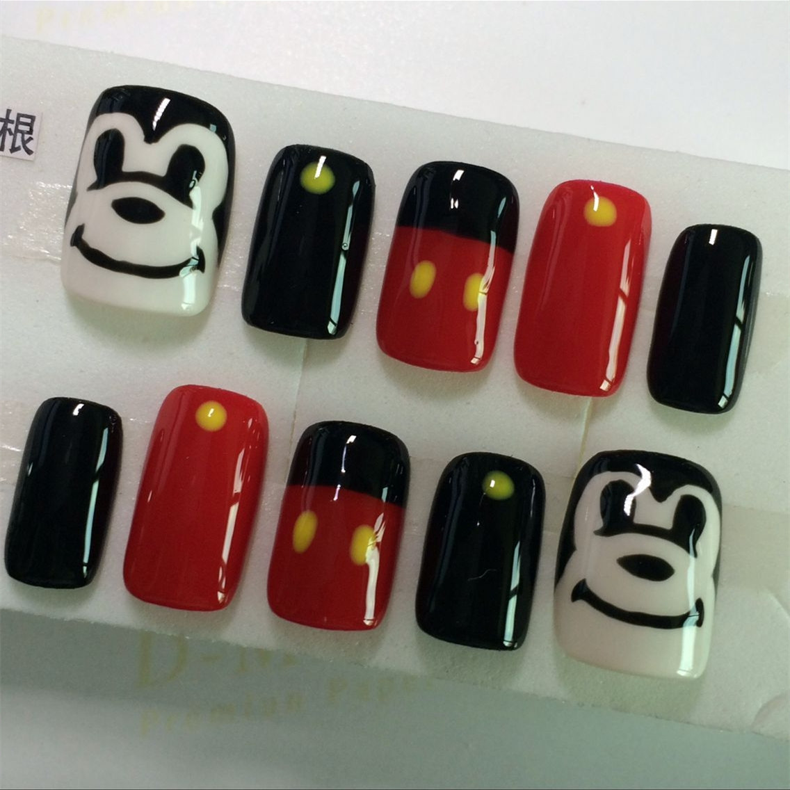 手工指甲贴穿戴甲成品短款贴片