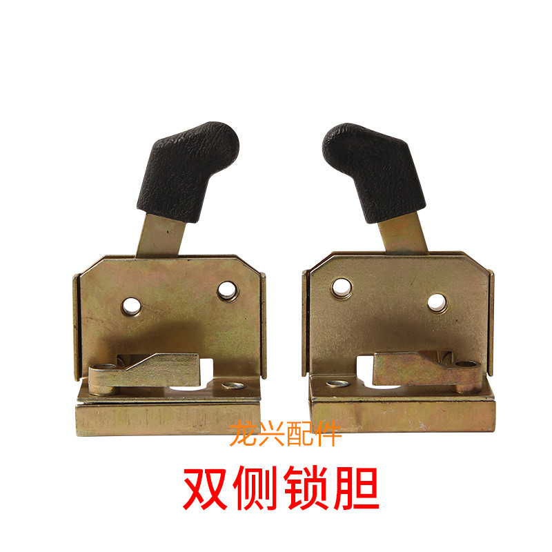 铲车门锁工程车半封闭电动车篷车