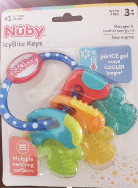 nuby美国进口宝宝婴幼儿磨牙器
