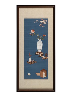 缂丝非遗手工艺文人空间挂画