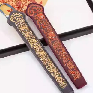 盘金绣刺绣扇套折扇扇套苏绣宫廷吉祥中国传统纹样双面绣纹手工