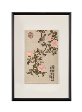 客厅书房挂画缂丝挂画