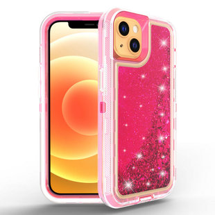 流沙閃粉三防手機殼適用蘋果13Promax全包防摔iPhone12軟膠加厚11