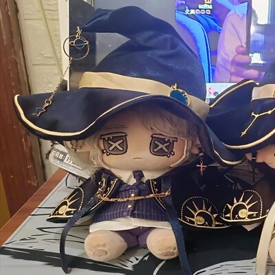 第五人格作曲家棉花娃娃男20cm裸娃二次元动漫玩偶生日礼物公仔