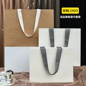 袋 衣服包装 服装 店高档纸袋手提袋定制LOGO牛皮纸礼品袋ins手拎装