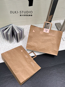 服装 高档牛皮纸纸袋定做LOGO装 衣服礼品购物袋女装 店手提袋定制