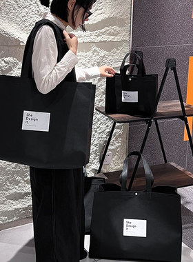 加厚按扣手提袋定制logo立体袋