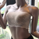 性感透明透视单层蕾丝网纱面料柔软舒适女士裹胸抹胸内内诱惑夏日