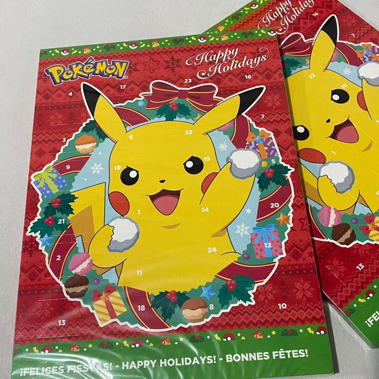 2025德国原装Windel日历圣诞节倒数巧克力盲盒送孩子礼物比卡丘