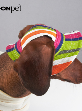 狗狗猫咪宠物小中大型泰迪柯基法斗腊肠小狗阿比帆布帽