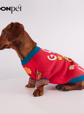 高品质宠物狗狗马年衣服新年生肖毛衣雪纳瑞法斗泰迪比熊博美