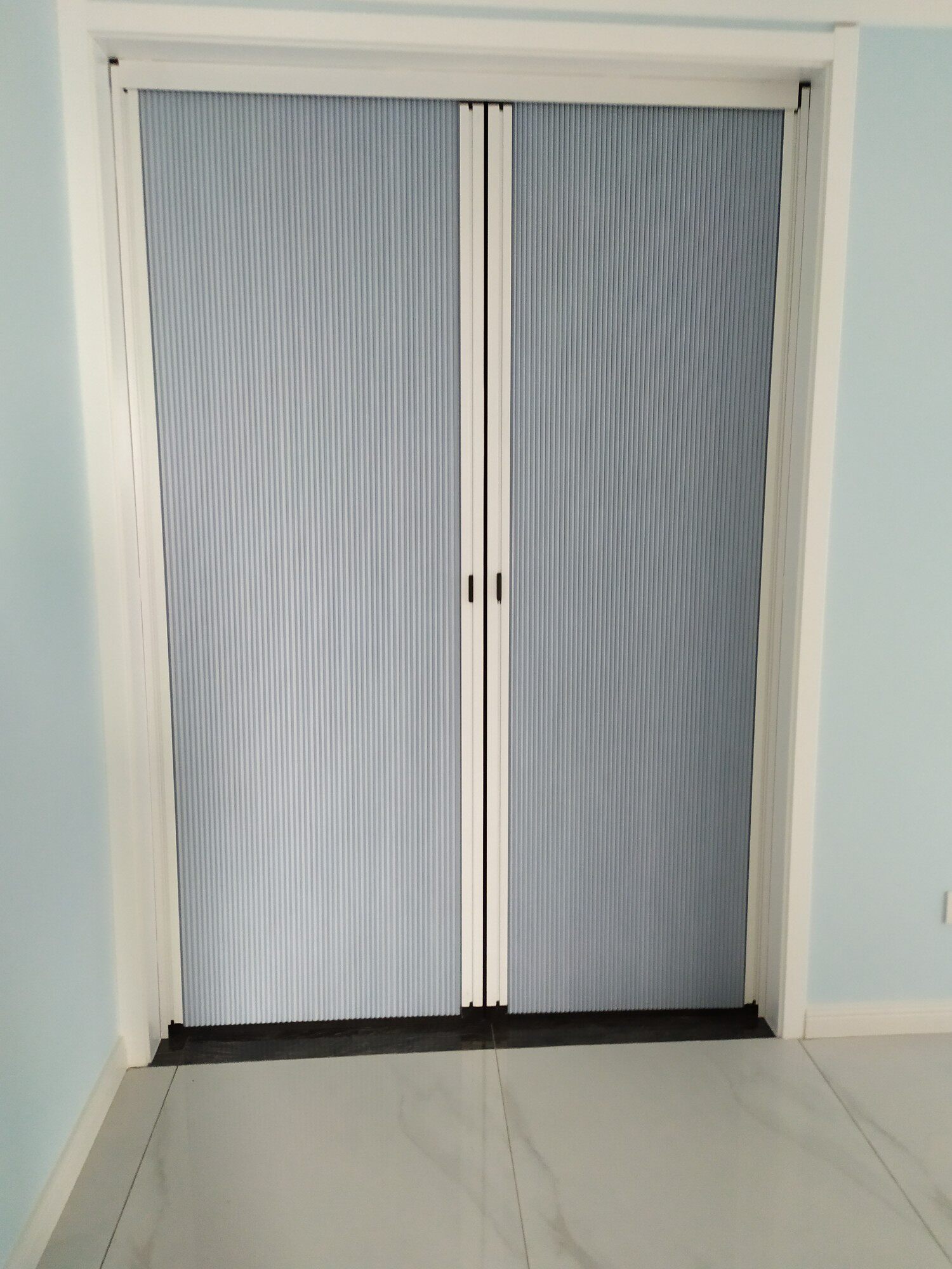 铝合金隐形折叠门无轨伸缩推拉门隔断帘移动房间卧室卫生间推拉门