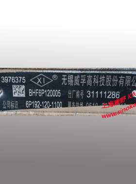 适用康明斯喷油泵3976375 6P192和5367842和5311945 6PH732