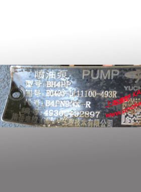 喷油泵E0403和E0400 B4PN93K-R和A9GF0 B4P649F1和F9310 B4PM940B