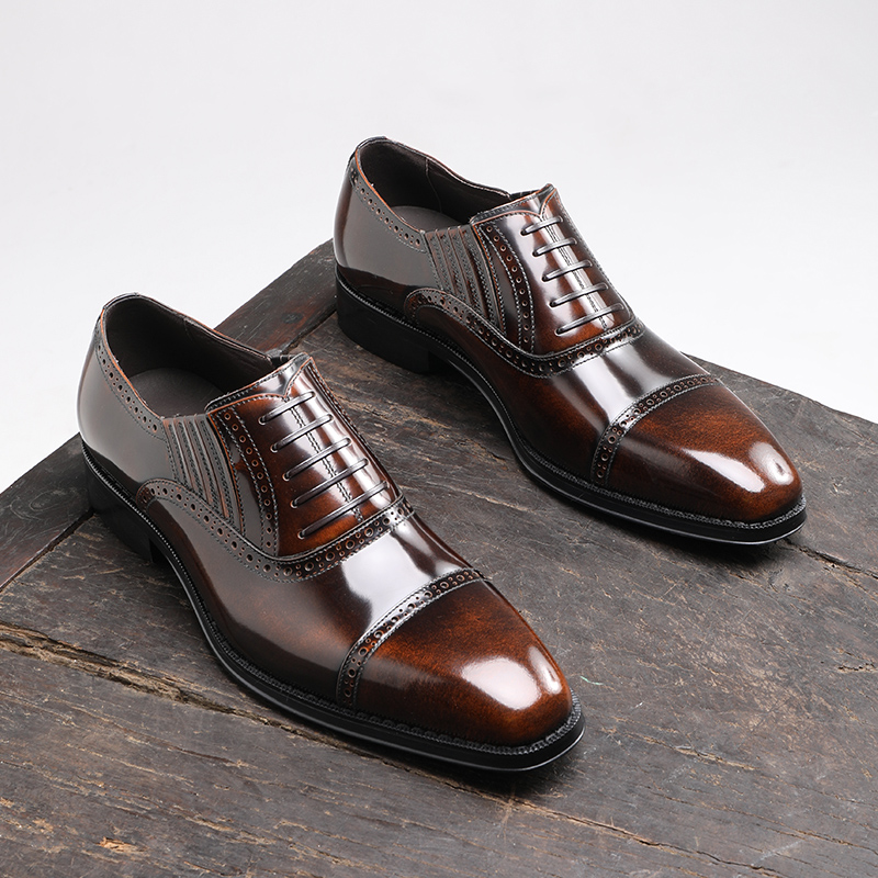 懒人一脚蹬Lazyman牛津鞋男