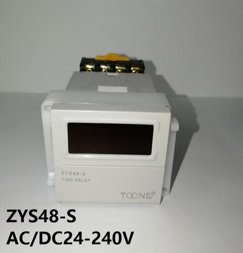 卓一自动循环数显电子时间继电器控制器ZYS48-S DH48S-S JSS48A