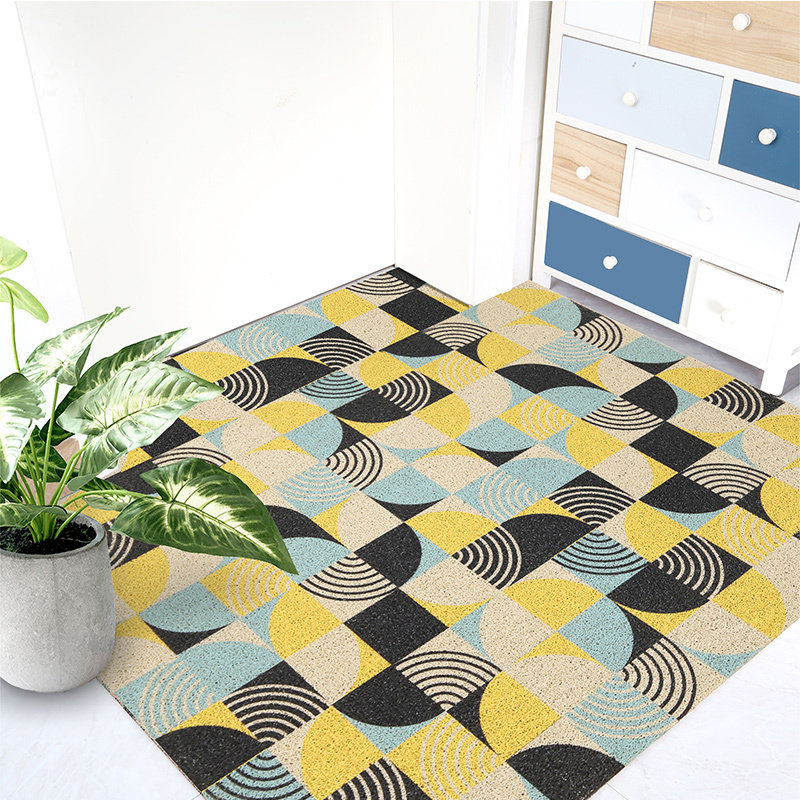 入户地垫门垫进门北欧地毯丝圈地垫脚垫家用客厅门厅几何图案定制,居家布艺,家用脚垫,淘宝优惠券,粉丝福利购,淘宝优惠卷