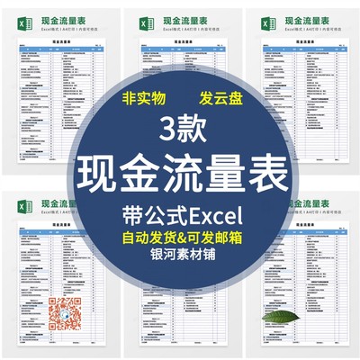 自动生成现金流量表编制模版需录入资产负债利润excel表格wps