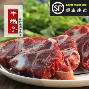新鲜牛蝎子500g 正宗农家散养黄牛脊骨生牛肉牛尾牛排 带肉牛蝎子