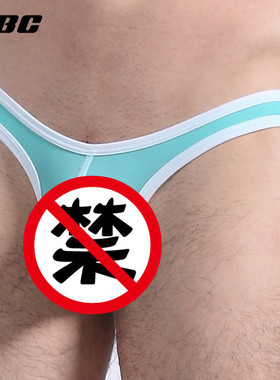 AIBC 男士内裤薄款冰丝三角时尚性感 小三角 贴牌出口批发