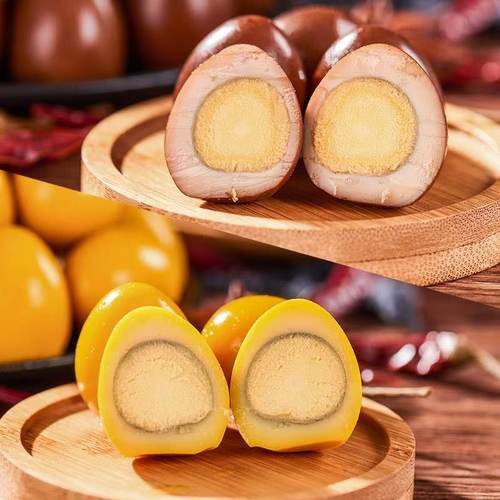 润成卤香盐焗老卤泡椒鹌鹑蛋零食