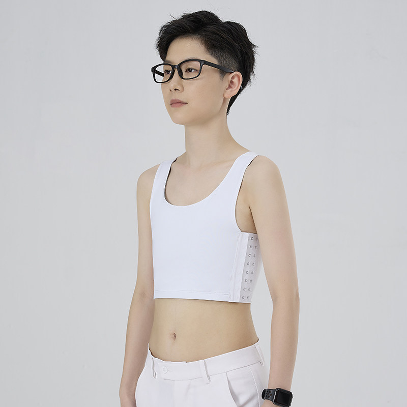 jsboy新品荐挂钩束胸短款弹力徕卡柔软亲肤透气修身束胸吸湿排汗