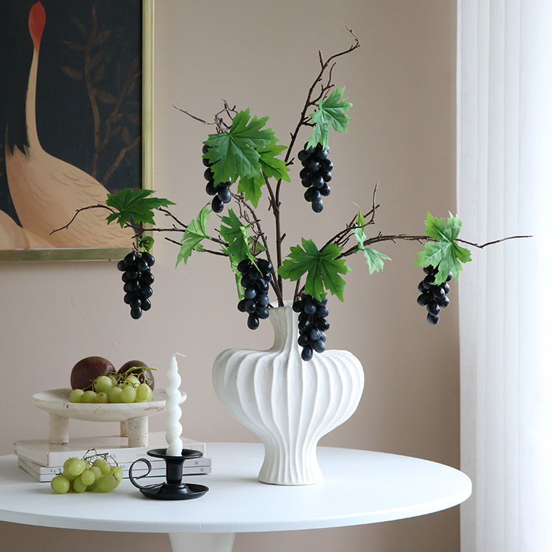 米子家居假花仿真花摆设水果葡萄