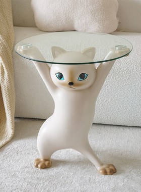 沙雕妖娆猫客厅大型落地摆件家居装饰品搬家开业礼物乔迁新居礼品