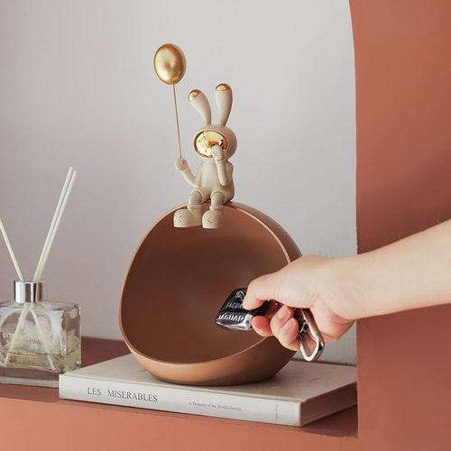 玄关钥匙收纳乔迁礼物客厅摆件